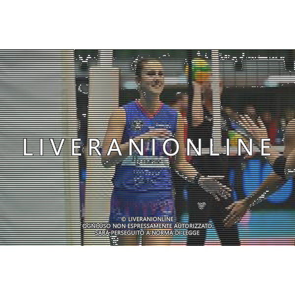 TVRG Milano vs Olympiacos nella foto Anna Danesi (Vero Volley Milano) Monza 26-11-2025 Opiquad Arena Numia Vero Volley Milano vs Olympiacos Pireo CEV Champions League - Pool C 1a giornata foto Roberto Garavaglia/Agenzia Aldo Liverani sas