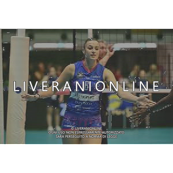 TVRG Milano vs Olympiacos nella foto Nicole Modesti (Vero Volley Milano) Monza 26-11-2025 Opiquad Arena Numia Vero Volley Milano vs Olympiacos Pireo CEV Champions League - Pool C 1a giornata foto Roberto Garavaglia/Agenzia Aldo Liverani sas