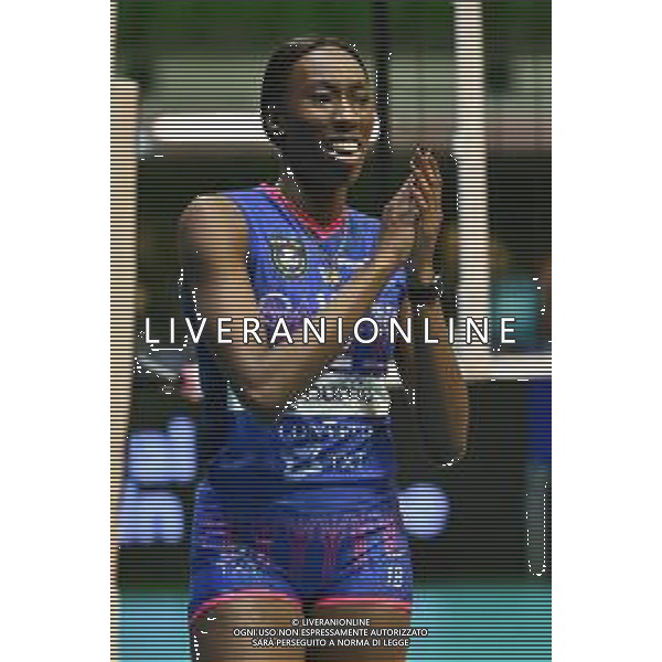 TVRG Milano vs Olympiacos nella foto Paola Egonu (Vero Volley Milano) Monza 26-11-2025 Opiquad Arena Numia Vero Volley Milano vs Olympiacos Pireo CEV Champions League - Pool C 1a giornata foto Roberto Garavaglia/Agenzia Aldo Liverani sas