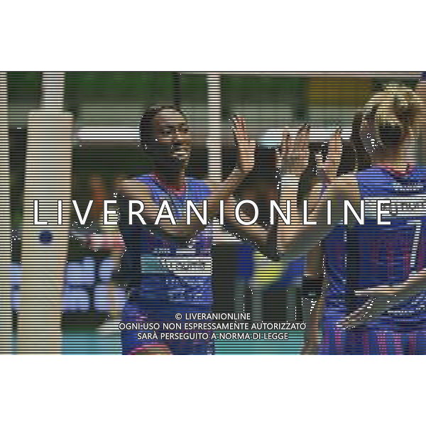 TVRG Milano vs Olympiacos nella foto Paola Egonu (Vero Volley Milano) Monza 26-11-2025 Opiquad Arena Numia Vero Volley Milano vs Olympiacos Pireo CEV Champions League - Pool C 1a giornata foto Roberto Garavaglia/Agenzia Aldo Liverani sas