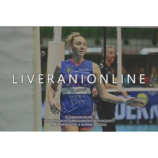 TVRG Milano vs Olympiacos nella foto Elena Pietrini (Vero Volley Milano) Monza 26-11-2025 Opiquad Arena Numia Vero Volley Milano vs Olympiacos Pireo CEV Champions League - Pool C 1a giornata foto Roberto Garavaglia/Agenzia Aldo Liverani sas