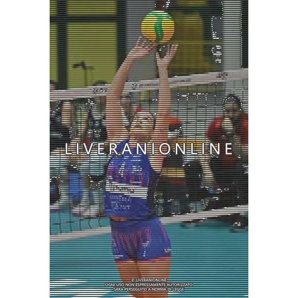 TVRG Milano vs Olympiacos nella foto Francesca Bosio (Vero Volley Milano) Monza 26-11-2025 Opiquad Arena Numia Vero Volley Milano vs Olympiacos Pireo CEV Champions League - Pool C 1a giornata foto Roberto Garavaglia/Agenzia Aldo Liverani sas