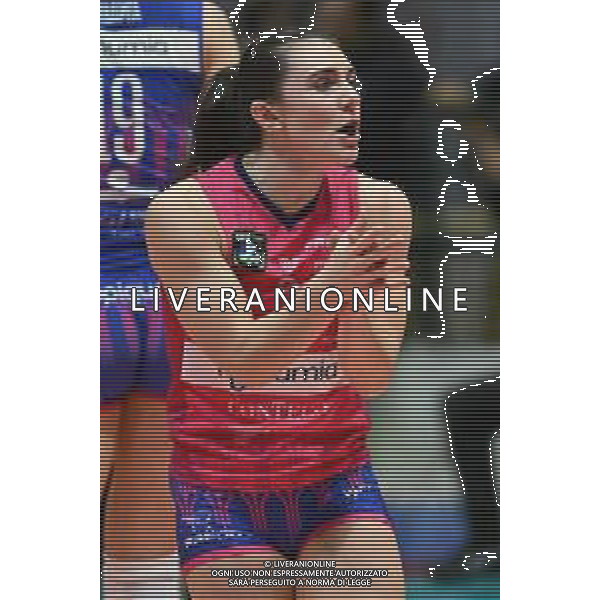 TVRG Milano vs Olympiacos nella foto Juliette Gelin (Vero Volley Milano) Monza 26-11-2025 Opiquad Arena Numia Vero Volley Milano vs Olympiacos Pireo CEV Champions League - Pool C 1a giornata foto Roberto Garavaglia/Agenzia Aldo Liverani sas