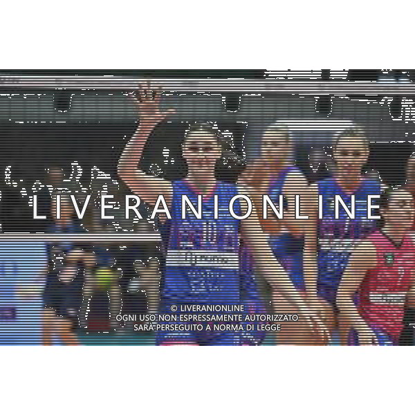 TVRG Milano vs Olympiacos nella foto Benedetta Sartori (Vero Volley Milano) Monza 26-11-2025 Opiquad Arena Numia Vero Volley Milano vs Olympiacos Pireo CEV Champions League - Pool C 1a giornata foto Roberto Garavaglia/Agenzia Aldo Liverani sas