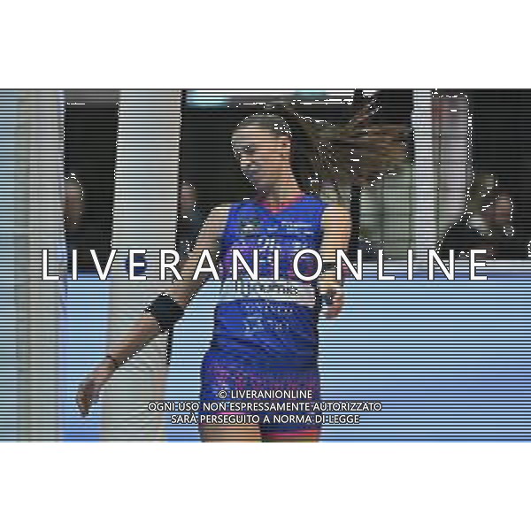 TVRG Milano vs Olympiacos nella foto Rebecca Piva (Vero Volley Milano) Monza 26-11-2025 Opiquad Arena Numia Vero Volley Milano vs Olympiacos Pireo CEV Champions League - Pool C 1a giornata foto Roberto Garavaglia/Agenzia Aldo Liverani sas