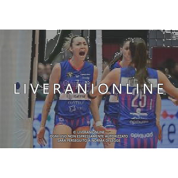 TVRG Milano vs Olympiacos nella foto Elena Pietrini (Vero Volley Milano) Monza 26-11-2025 Opiquad Arena Numia Vero Volley Milano vs Olympiacos Pireo CEV Champions League - Pool C 1a giornata foto Roberto Garavaglia/Agenzia Aldo Liverani sas