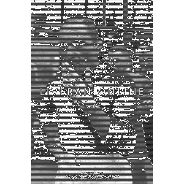 NEG-RETROSPETTIVA FELICE BONETTO PILOTA F1 NELLA FOTO FELICE BONETTO NELL\'ANNO 1950 FOTO SANDRO VESPASIANI-AG ALDO LIVERANI SAS