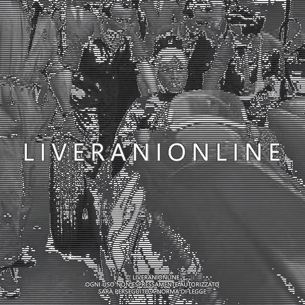 NEG-RETROSPETTIVA FELICE BONETTO PILOTA F1 NELLA FOTO FELICE BONETTO NELL\'ANNO 1950 FOTO SANDRO VESPASIANI-AG ALDO LIVERANI SAS