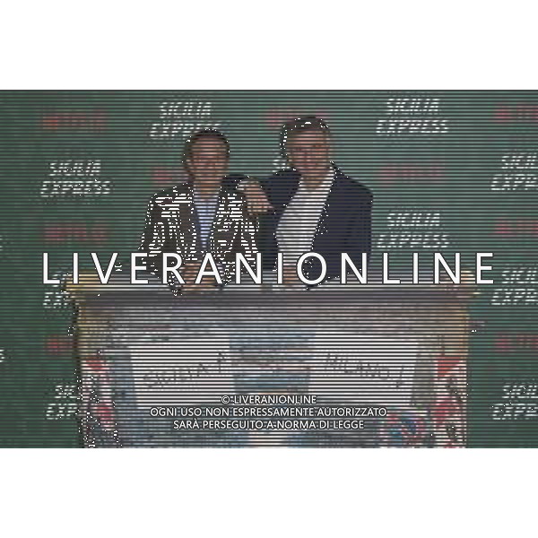 Roma 27 Novembre 2025 Photocall della miniserie Netflix ‘Sicilia Express’ Nella Foto: Salvatore Ficarra, Valentino Picone Foto Credit: Andrea Bracaglia- AGENZIA ALDO LIVERANI SAS