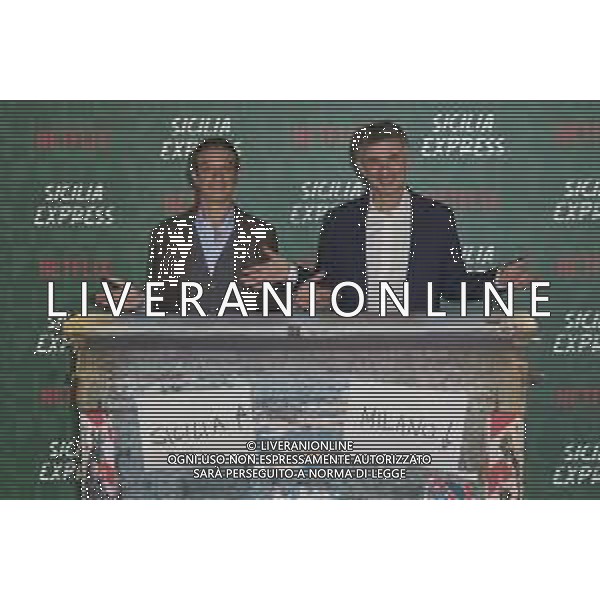 Roma 27 Novembre 2025 Photocall della miniserie Netflix ‘Sicilia Express’ Nella Foto: Salvatore Ficarra, Valentino Picone Foto Credit: Andrea Bracaglia- AGENZIA ALDO LIVERANI SAS