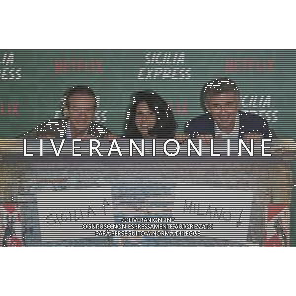 Roma 27 Novembre 2025 Photocall della miniserie Netflix ‘Sicilia Express’ Nella Foto: Salvatore Ficarra, Barbara Tabita, Valentino Picone Foto Credit: Andrea Bracaglia- AGENZIA ALDO LIVERANI SAS