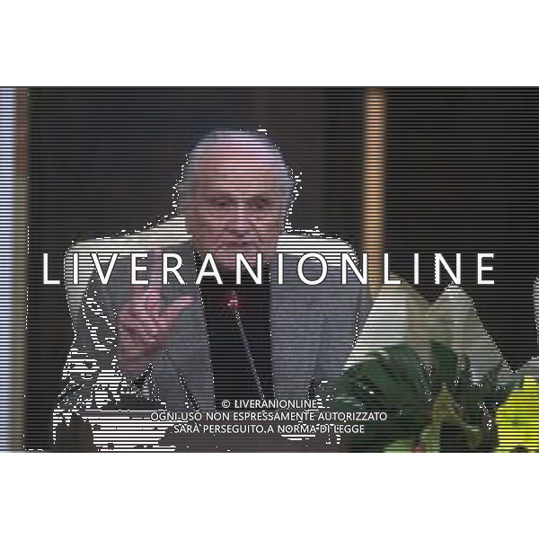 IMOLA 27 11 2025 CONSIGLIO COMUNALE Imola rende omaggio al Maestro Franco Scala. Il Sindaco Panieri consegna un riconoscimento al fondatore dell’Accademia Pianistica NELLA FOTO MASTRO FRANCO SCALA ©SANNA - AGENZIA ALDO LIVERANI SAS