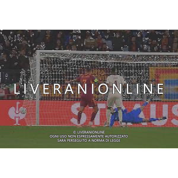 Roma vs Midtjylland Europa League - 5 Giornata Stadio Olimpico - Roma 27-11-2025 nella foto Gol El Aynaoui Foto Federico Gaetano - ag Aldo liverani- AGENZIA ALDO LIVERANI SAS