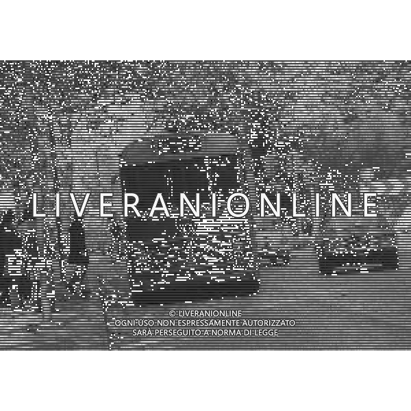 NEG- FILOBUS ATM MILANO ANNO 1974 AG ALDO LIVERANI SAS