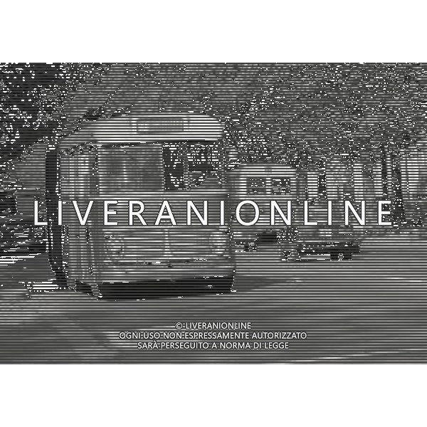 NEG- FILOBUS ATM MILANO ANNO 1974 AG ALDO LIVERANI SAS