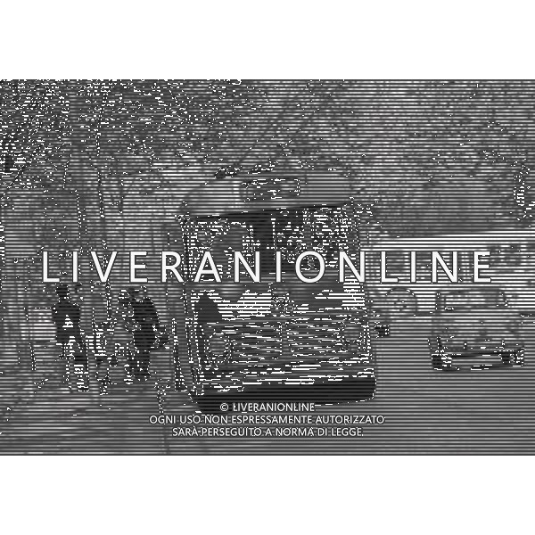 NEG- FILOBUS ATM MILANO ANNO 1974 AG ALDO LIVERANI SAS