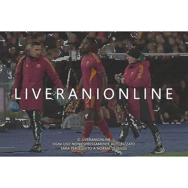 Roma vs Midtjylland Europa League - 5 Giornata Stadio Olimpico - Roma 27-11-2025 nella foto Infortunio Kone’ Foto Federico Gaetano - ag Aldo liverani ©Federico Gaetano - AGENZIA ALDO LIVERANI SAS