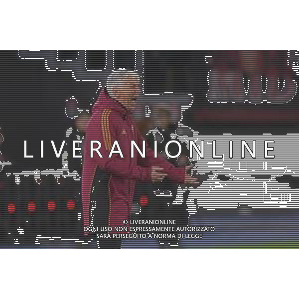 Roma vs Midtjylland Europa League - 5 Giornata Stadio Olimpico - Roma 27-11-2025 nella foto Gian Piero Gasperini Foto Federico Gaetano - ag Aldo liverani ©Federico Gaetano - AGENZIA ALDO LIVERANI SAS