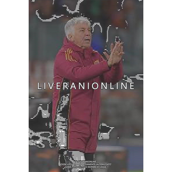 Roma vs Midtjylland Europa League - 5 Giornata Stadio Olimpico - Roma 27-11-2025 nella foto Gian Piero Gasperini Foto Federico Gaetano - ag Aldo liverani ©Federico Gaetano - AGENZIA ALDO LIVERANI SAS