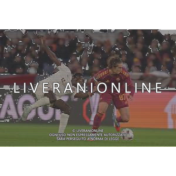 Roma vs Midtjylland Europa League - 5 Giornata Stadio Olimpico - Roma 27-11-2025 nella foto Ghilardi e Franculino Foto Federico Gaetano - ag Aldo liverani ©Federico Gaetano - AGENZIA ALDO LIVERANI SAS