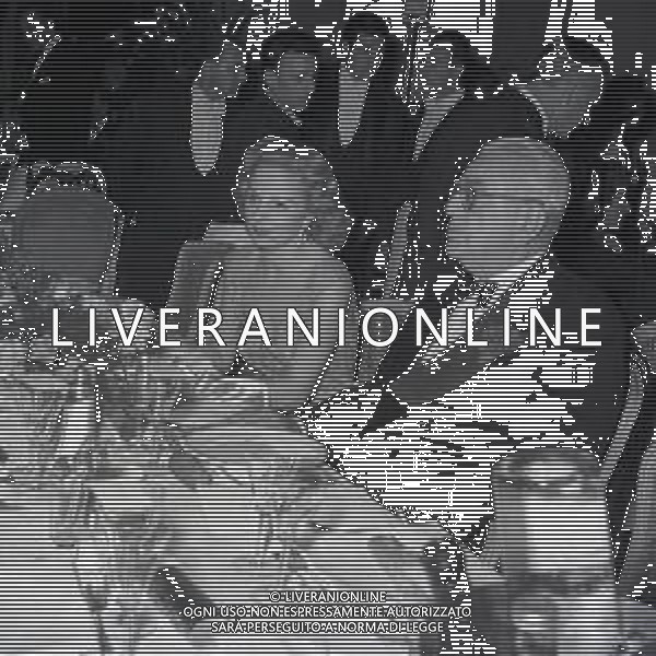 NEG-AGA KHAN AL FESTIVAL DI CANNES NELL\'ANNO 1954 AG ALDO LIVERANI SAS