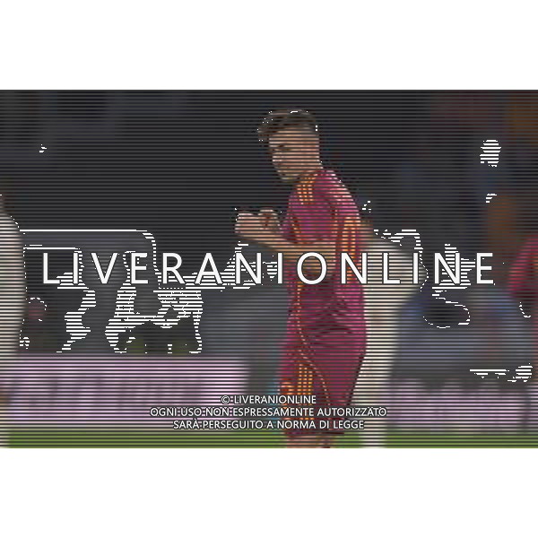 Roma vs Midtjylland Europa League - 5 Giornata Stadio Olimpico - Roma 27-11-2025 nella foto Esultanza El Shaarawy Foto Federico Gaetano - ag Aldo liverani ©Federico Gaetano - AGENZIA ALDO LIVERANI SAS