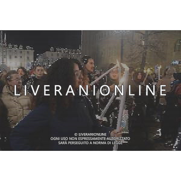 Torino 27-11-2025 Presidio davanti alla prefettura per chiedere la liberazione di Mohamed Shahin Imam della moschea di via Saluzzo a Torino nella foto i manifestanti Foto Gla/ag. Aldo Liverani s.a.s- AGENZIA ALDO LIVERANI SAS- AGENZIA ALDO LIVERANI SAS