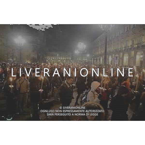 Torino 27-11-2025 Presidio davanti alla prefettura per chiedere la liberazione di Mohamed Shahin Imam della moschea di via Saluzzo a Torino nella foto i manifestanti Foto Gla/ag. Aldo Liverani s.a.s- AGENZIA ALDO LIVERANI SAS- AGENZIA ALDO LIVERANI SAS