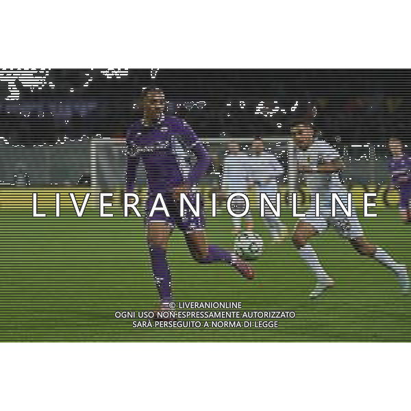 TVRG Fiorentina vs AEK Atene nella foto Cher Ndour (Fiorentina) Firenze 27-11-2025 Stadio Artemio Franchi Fiorentina vs AEK Atene UEFA Conference League fase a girone unico - 4a giornata foto Roberto Garavaglia/Agenzia Aldo Liverani sas