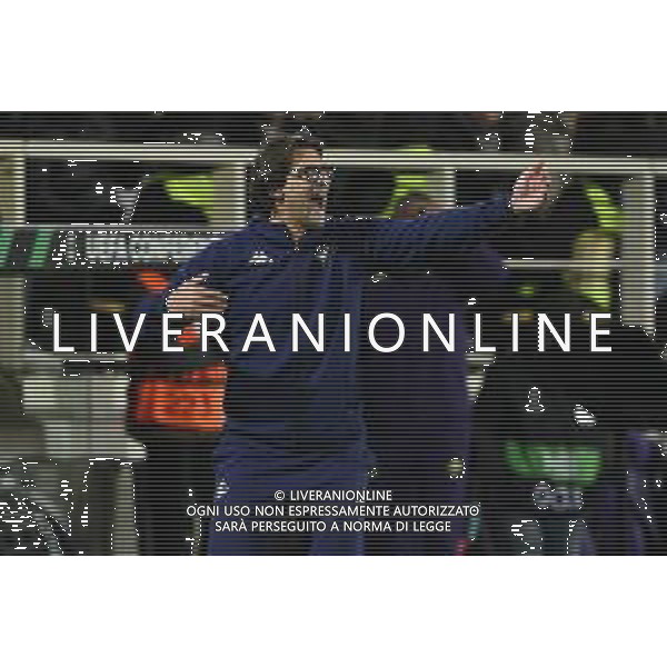 TVRG Fiorentina vs AEK Atene nella foto Paolo Vanoli allenatore Fiorentina Firenze 27-11-2025 Stadio Artemio Franchi Fiorentina vs AEK Atene UEFA Conference League fase a girone unico - 4a giornata foto Roberto Garavaglia/Agenzia Aldo Liverani sas