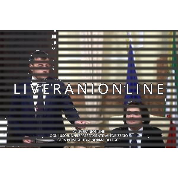 IMOLA 27 11 2025 CONSIGLIO COMUNALE SULLA SICUREZZA NELLA FOTO SINDACO MARCO PANIERI E NICHOLAS VACCHI FRATELLI D\'ITALIA FOTO GIANNI SANNA-AG ALDO LIVERANI SAS