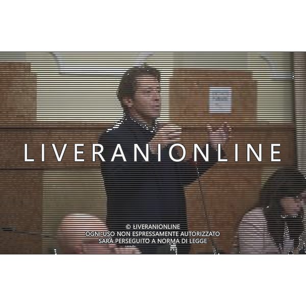 IMOLA 27 11 2025 CONSIGLIO COMUNALE SULLA SICUREZZA NELLA FOTO SIMONE CARAPIA FRATELLI D\'ITALIA FOTO GIANNI SANNA-AG ALDO LIVERANI SAS