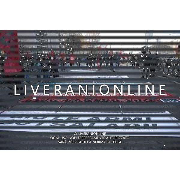Torino 28-11-2025 sciopero generale nella foto i manifestanti Foto Gla/ag. Aldo Liverani s.a.s- AGENZIA ALDO LIVERANI SAS- AGENZIA ALDO LIVERANI SAS