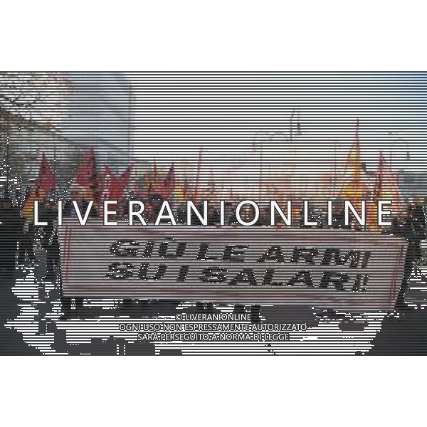 Torino 28-11-2025 sciopero generale nella foto i manifestanti Foto Gla/ag. Aldo Liverani s.a.s- AGENZIA ALDO LIVERANI SAS- AGENZIA ALDO LIVERANI SAS