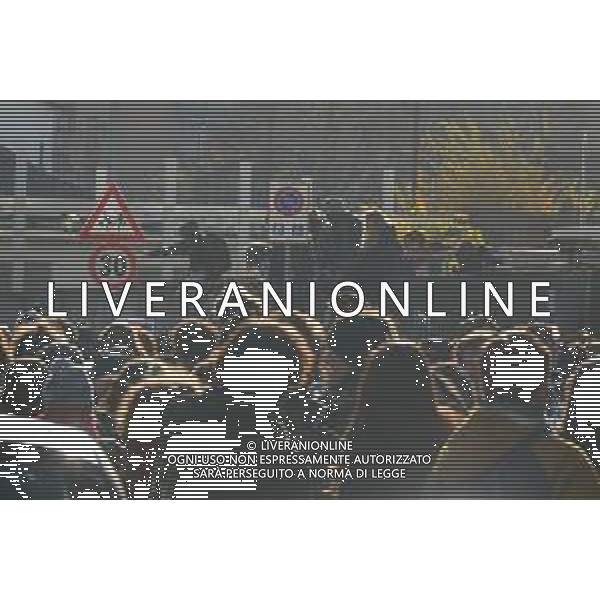 Torino 28-11-2025 sciopero generale nella foto i manifestanti davanti alla sede de La Stampa Foto Gla/ag. Aldo Liverani s.a.s- AGENZIA ALDO LIVERANI SAS- AGENZIA ALDO LIVERANI SAS