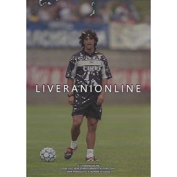 NEG-1998 VIGO DI FASSA ALLENAMENTO LAZIO CALCIO NELLA FOTO FERNANDO COUTO AG ALDO LIVERANI SAS