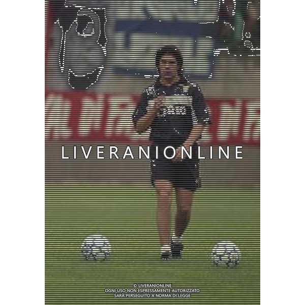 NEG-1998 VIGO DI FASSA ALLENAMENTO LAZIO CALCIO NELLA FOTO MARCELO SALAS AG ALDO LIVERANI SAS