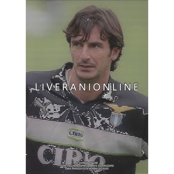 NEG-1998 VIGO DI FASSA ALLENAMENTO LAZIO CALCIO NELLA FOTO ROBERTO RAMBAUDI AG ALDO LIVERANI SAS