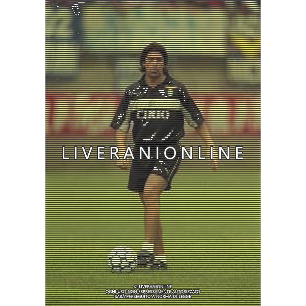 NEG-1998 VIGO DI FASSA ALLENAMENTO LAZIO CALCIO NELLA FOTO MARCELO SALAS AG ALDO LIVERANI SAS