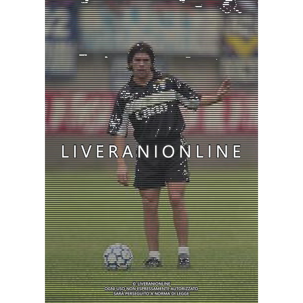 NEG-1998 VIGO DI FASSA ALLENAMENTO LAZIO CALCIO NELLA FOTO MARCELO SALAS AG ALDO LIVERANI SAS