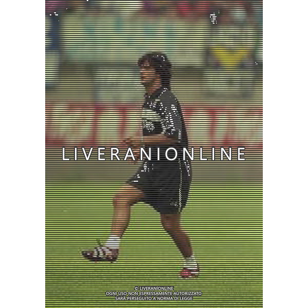 NEG-1998 VIGO DI FASSA ALLENAMENTO LAZIO CALCIO NELLA FOTO FERNANDO COUTO AG ALDO LIVERANI SAS