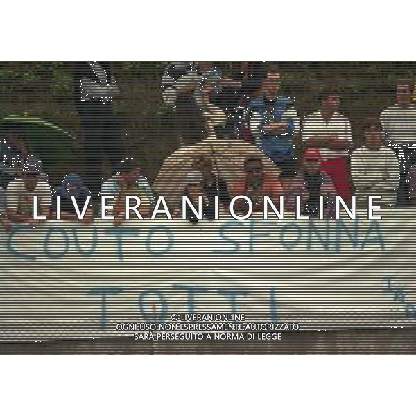 NEG-1998 VIGO DI FASSA ALLENAMENTO LAZIO CALCIO NELLA FOTO TIFOSI LAZIO AG ALDO LIVERANI SAS