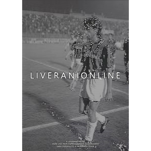 NEG-21-09-1988 BERGAMO-COPPA ITALIA MILAN-VERONA 1-1 NELLA FOTO FABIO VIVIANI AG ALDO LIVERANI SAS