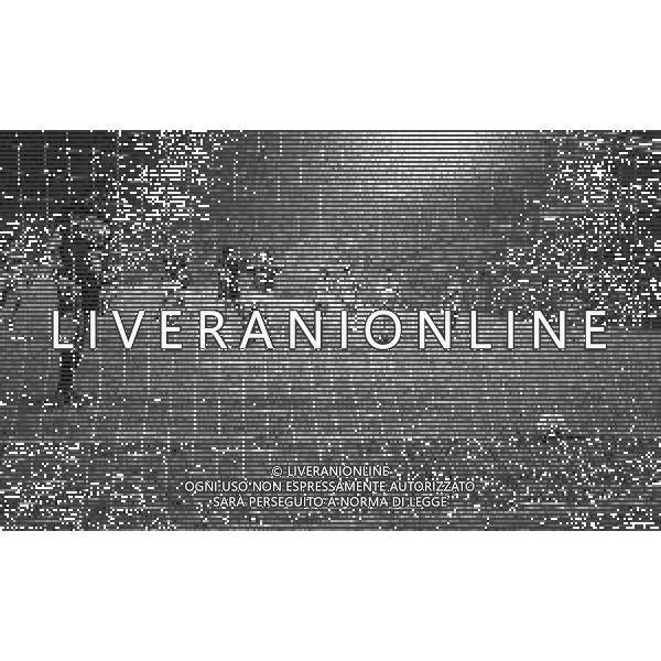 NEG-21-09-1988 BERGAMO-COPPA ITALIA MILAN-VERONA 1-1 NELLA FOTO RIGORE FRANCO ABRESI AG ALDO LIVERANI SAS