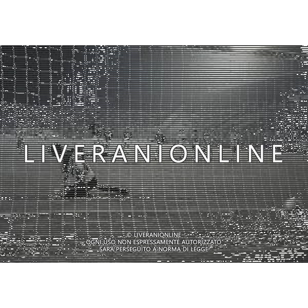 NEG-21-09-1988 BERGAMO-COPPA ITALIA MILAN-VERONA 1-1 NELLA FOTO RIGORE FRANCO ABRESI AG ALDO LIVERANI SAS