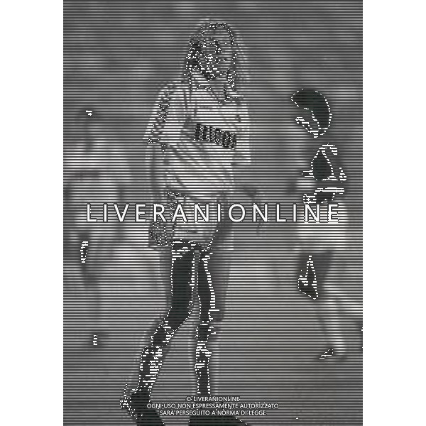 NEG-21-09-1988 BERGAMO-COPPA ITALIA MILAN-VERONA 1-1 NELLA FOTO CLAUDIO CANIGGIA AG ALDO LIVERANI SAS