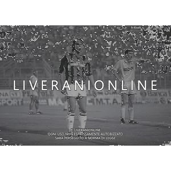 NEG-21-09-1988 BERGAMO-COPPA ITALIA MILAN-VERONA 1-1 NELLA FOTO GRAZIANO MANNARI AG ALDO LIVERANI SAS