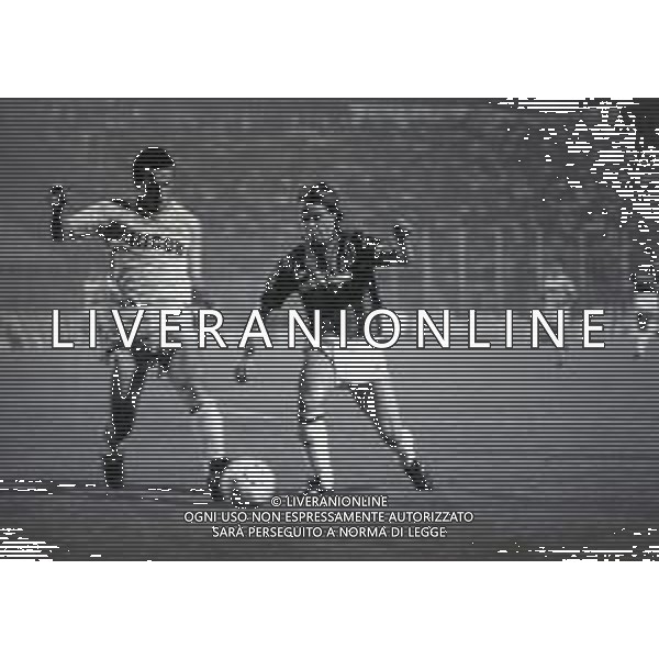 NEG-21-09-1988 BERGAMO-COPPA ITALIA MILAN-VERONA 1-1 NELLA FOTO GRAIANO MANNARI E STEFANO MANNARI AG ALDO LIVERANI SAS