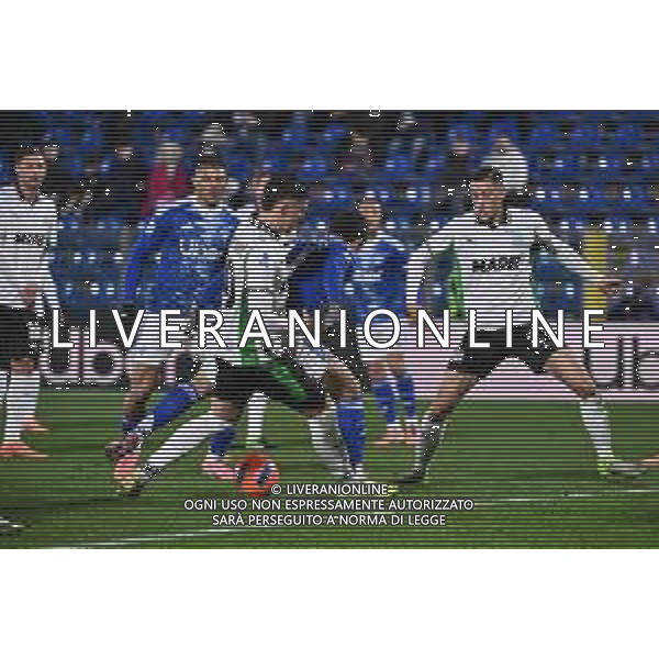 TVRG Como vs Sassuolo nella foto Anastasios Tasos Douvikas (Como) segna il gol dell\'1 a 0 Como 28-11-2025 Stadio Giuseppe Sinigaglia Como vs Sassuolo Campionato Serie A Enilive - 13a giornata foto Roberto Garavaglia/Agenzia Aldo Liverani sas