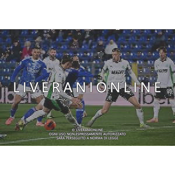 TVRG Como vs Sassuolo nella foto Anastasios Tasos Douvikas (Como) segna il gol dell\'1 a 0 Como 28-11-2025 Stadio Giuseppe Sinigaglia Como vs Sassuolo Campionato Serie A Enilive - 13a giornata foto Roberto Garavaglia/Agenzia Aldo Liverani sas